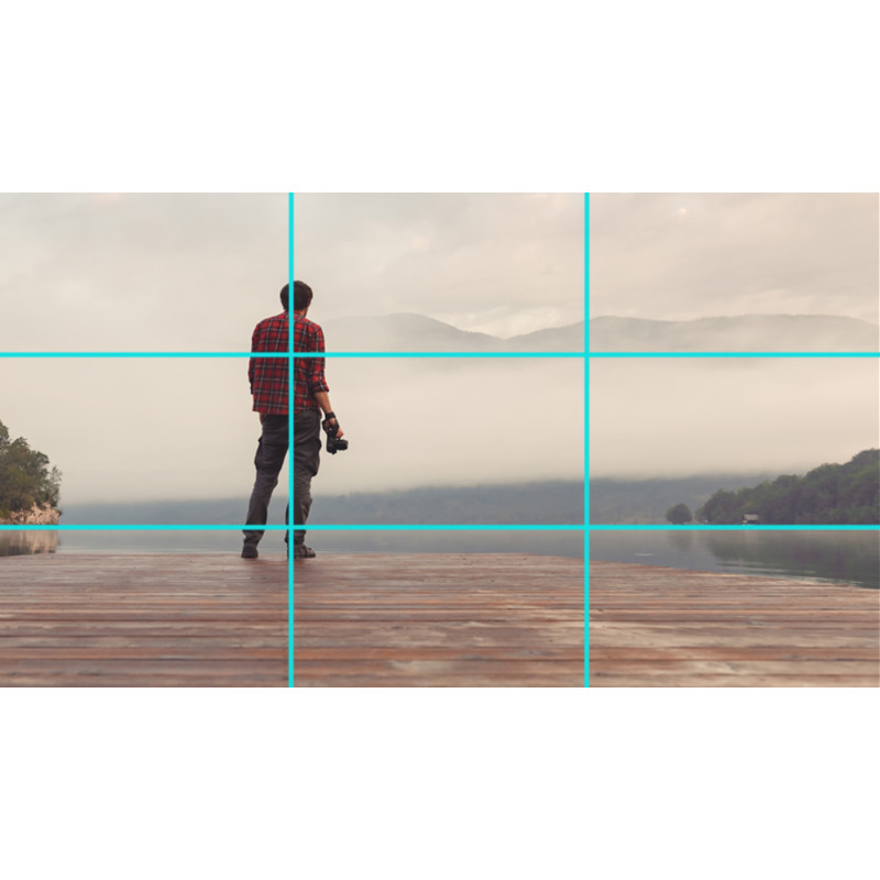 آموزش عکاسی صفر تا صد (قانون یک‌سوم (Rule of Thirds) فصل 42)